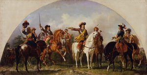 La battaglia di San Gottardo 1664 da Karl von Blaas