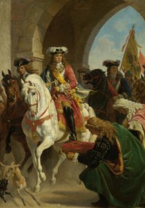 Ingresso di Carlo III a Madrid 1710 da Karl von Blaas