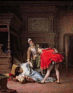 Una scena dalla notte di San Bartolomeo da Karlis Fridikh Huns