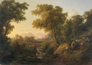 Paesaggio classico italiano