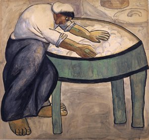 La lavandaia, 1911 da Kazimir Severinovich Malevich