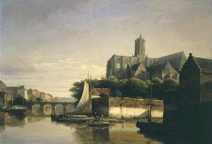 Una città su un fiume da Kaspar Karsen