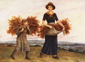 I raccoglitori di felci da Kate (after) Greenaway
