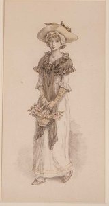 Un cesto di rose da Kate Greenaway