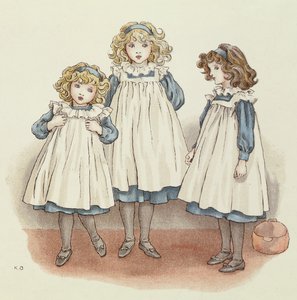 Ma i piedi di Flinders erano freddi, da April Babys Book of Tunes, 1900 da Kate Greenaway