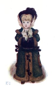 Biglietti di Natale da Kate Greenaway