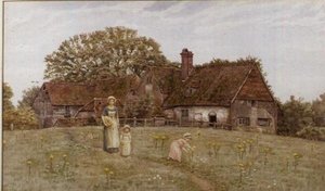 Raccolta di fiori primaverili