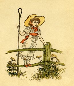 Little Bo-peep ha perso da Kate Greenaway
