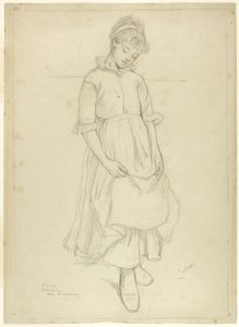 Ragazza in piedi da Kate Greenaway