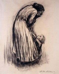 Donna Disperata con Bambino da Käthe Kollwitz