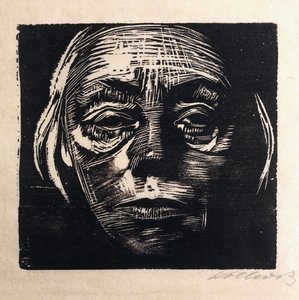 Autoritratto frontale, 1923