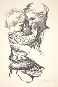 Madre con Bambino in Braccio