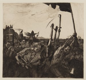 Rivolta, 1899 da Käthe Kollwitz