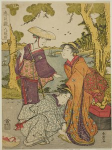 Ottavo atto: Il viaggio nuziale dal dramma Chushingura (Tesoro dei quarantasette custodi fedeli)