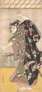 Attore Kabuki Otani Oniji III come Samurai da Katsukawa Shun