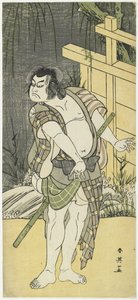 Sakata Hangoro III come Tanba no Suketaro, 1791 da Katsukawa Shun