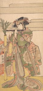 Il terzo Segawa Kikunojo come donna, ca. 1780 da Katsukawa Shunjo