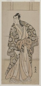 Ichikawa Monnosuke II come un signore da Katsukawa Shunkō II