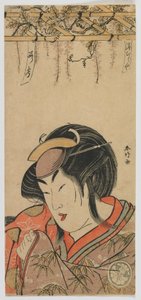 Hamamuraya Roko (Segawa Kikunojo III) periodo Edo, fine anni 1780