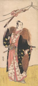 Ichikawa Monosuke II come Soga no Juro Sukenari, ca. 1785 da Katsukawa Shunko