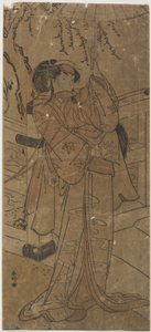 (Un attore in un ruolo femminile) da Katsukawa Shunsho