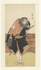Attore nel ruolo di brigante da Katsukawa Shunsho