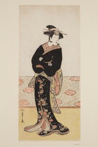 Attore Segawa Kikunojo III come Ohan
