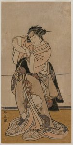 Attore Yamashita Yaozo da Katsukawa Shunsho