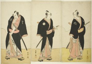 Gli attori Ichikawa Danjôrô V nel ruolo di Gokuin Sen
