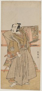 Ichimura Uzaemon IX come Soga no Juro da Katsukawa Shunsho