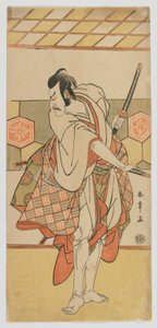 Attore Kabuki Ichikawa Danjuro V, periodo Edo