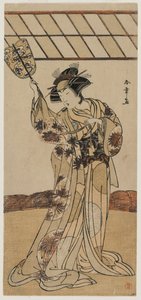 Segawa Kikunojō III come Teruha da Katsukawa Shunsho