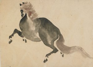 Un cavallo al galoppo, fine XVIII-inizio XIX secolo