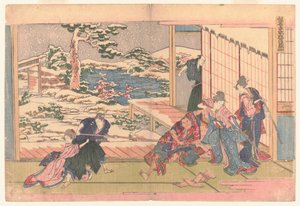 Atto IX, c. 1806 da Katsushika Hokusai