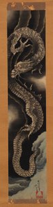 Drago ascendente da Katsushika Hokusai