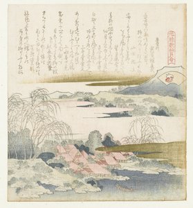 Conchiglia di broccato Una comparazione di poesie Genroku e conchiglie (titolo della serie) da Katsushika Hokusai