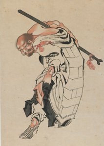 Figura buddista da Katsushika Hokusai