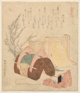 Cavallo della sgranatrice di cotone, da Tutto sui cavalli da Katsushika Hokusai