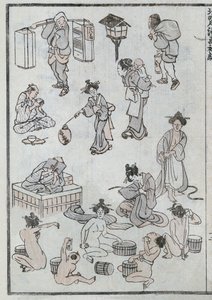 Gesti della vita quotidiana, da un Manga