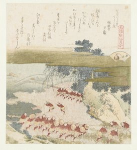 La conchiglia viola da Katsushika Hokusai