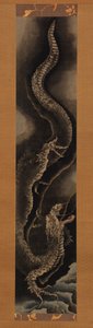 Drago discendente da Katsushika Hokusai