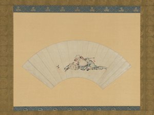 Asaina ubriaca da Katsushika Hokusai