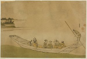 Traghetto da Katsushika Hokusai