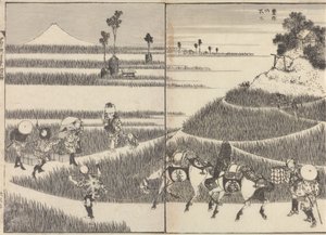 Da "Cento vedute del Monte Fuji" da Katsushika Hokusai