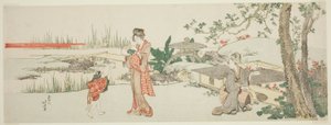 Venditore di Pesci Rossi da Katsushika Hokusai