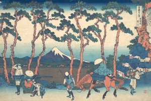 Hodogaya sul Tokaido, dalla serie Trentasei vedute del Monte Fuji