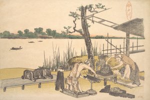 Imadogawa da Katsushika Hokusai