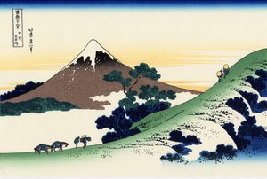 Passo di Inume nella provincia di Kai, c.1830 (stampa su legno) da Katsushika Hokusai