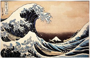 La grande onda da Katsushika Hokusai