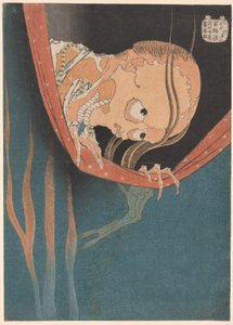 Kohada Koheiji, dalla serie "Cento racconti di fantasmi (Hyaku monogatari)" da Katsushika Hokusai